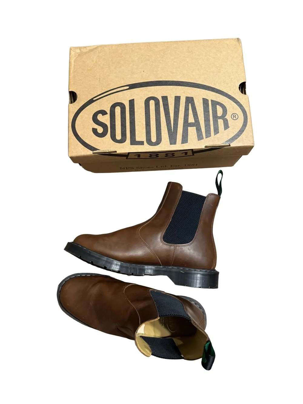 Solovair Gaucho Crazy Horse Dealer Boots
